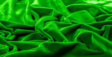 desen, doku, arka plan, yeşil kadife kumaş, Turn kafaları