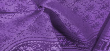 doku arka plan deseni. mavi leylak kumaş. Bu kullanılabilir 