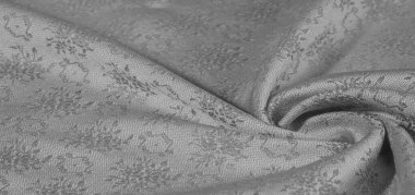 doku arka plan deseni. siyah ve beyaz kumaş. Bu avai