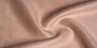 Desen, doku, arka plan, sıcak yün bej kumaş. Bu sınıf