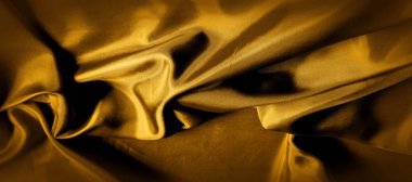 doku, arka plan, desen. altın sarısı ipek kumaş panorami