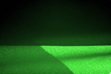 Dokulu, arka plan, desen, yeşil kumaş. Alp döşemesi V