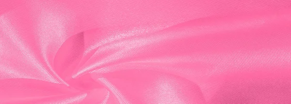 Текстура зображення красивий шовковий рожевий креп порцеляни, створений шпигун — стокове фото