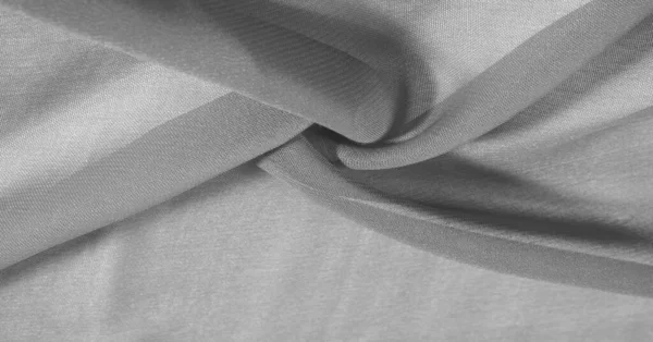 Texture, background, pattern, gray black Silk Fabric This very l — Stock Photo, Image
