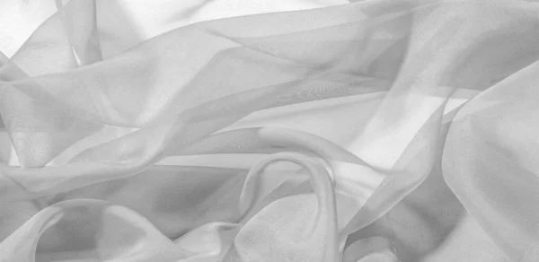 Patrón de textura de tela de seda blanca. También es perfecto para su d —  Fotos de Stock