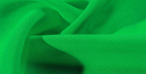Texture background pattern green silk fabric. This silk organza — Stock Photo, Image