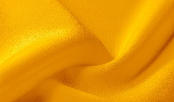 Gambar Latar belakang tekstur kuning kain sutra xanthous — Stok Foto