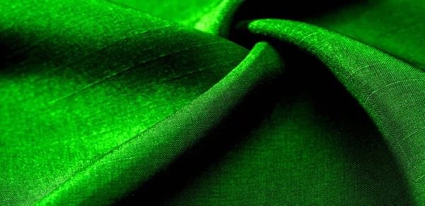Textura, fundo, padrão, cor verde, tecido. tecido de algodão — Fotografia de Stock