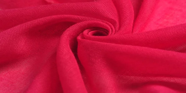 Текстурная шелковая ткань, красный Голливуд cerise лучшие IDEAS для вас — стоковое фото