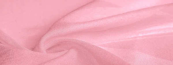 Textúra, háttér, minta, selyem szövet, rózsaszín. Projektorok — Stock Fotó