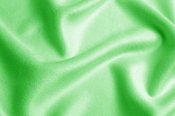 Текстура, фон, рисунок. Ткань теплая шерсть зеленая, толстая — стоковое фото