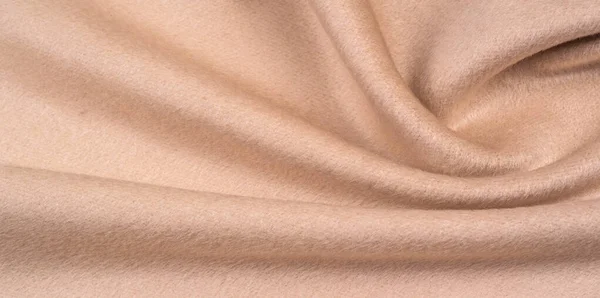 Motif, texture, fond, tissu beige laine chaude. Cette classe — Photo