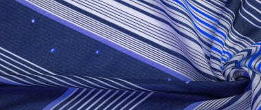 Doku, desen, koleksiyon, ipek kumaş, mavi arka plan ile 