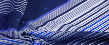 Doku, desen, koleksiyon, ipek kumaş, mavi arka plan ile 