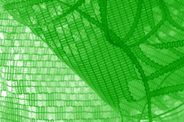 Doku, arka plan, desen. yeşil tül. Daha ağır w ile ince