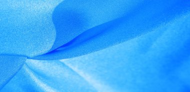 Doku, arka plan, desen, mavi ipek kumaş. Bu ipek 