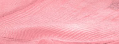 Doku, arka plan, desen, pembe ipek oluklu ezilmiş fabri