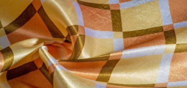 doku arka plan deseni. geometrik şekilli ipek kumaş sq