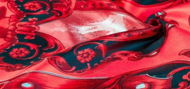 Gotik desenli ipek kumaş. Ben surround olmak için mutlu olurdu