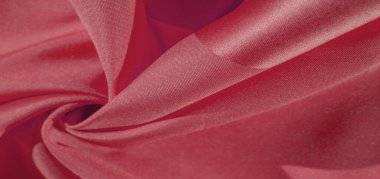 İpek kumaş, yakut kırmızısı. Fotoğraf için tasarlanmıştır, iç, imit