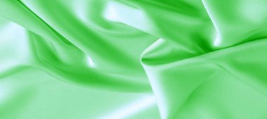 arka plan dokusu, desen. Yeşil zümrüt ipek kumaş. Bu wil