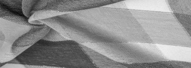 Doku, arka plan, ipek eşarp kadınsı siyah ve beyaz bir 