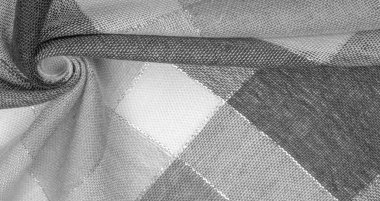 Doku, arka plan, ipek eşarp kadınsı siyah ve beyaz bir 