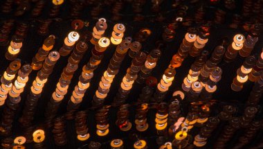 payetler Die ve ışık thi ile desen arka plan doku kumaş