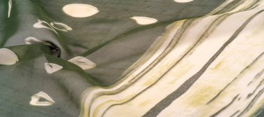 Arka plan dokusu. Kadın zeytin renkli eşarp Fotoğraf için 