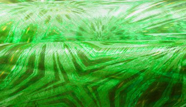 Arka plan dokusu, desen. Yeşilimsi zümrüt gölgesinden ipek.