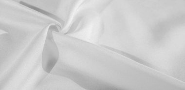doku, arka plan, desen, beyaz renk ipek kumaş. Bu s
