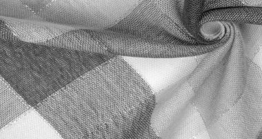 Doku, arka plan, ipek eşarp kadınsı siyah ve beyaz bir 