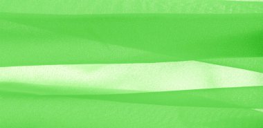 doku arka plan deseni. Ince bir mat ile yeşil ipek kumaş