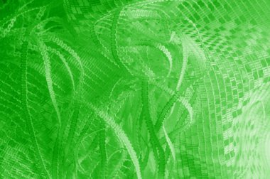 Doku, arka plan, desen. yeşil tül. Daha ağır w ile ince