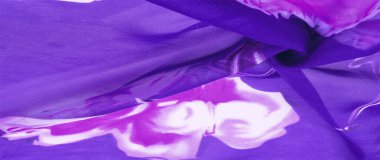 Doku, arka plan, kırmızı çiçek baskılı mavi ipek kumaş. Y