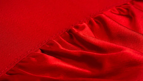 Wzorzyste Tkaniny Czerwoną Teksturą Wszechstronna Tkanina Wiele Zastosowań Które Mogą — Zdjęcie stockowe