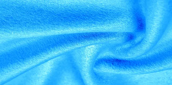 Patrón, textura, fondo, lana caliente, tela azul. Melton fab — Foto de Stock