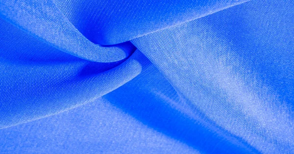 Tekstura, tło, wzór, Błękitny niebieski, tkanina jedwabna to bardzo l — Zdjęcie stockowe