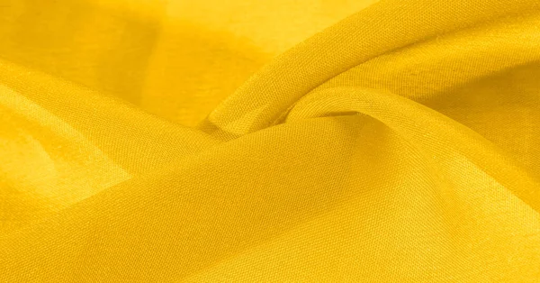 Tekstur Latar Belakang Pola Kain Sutra Berwarna Kuning Ini Menggemaskan — Stok Foto
