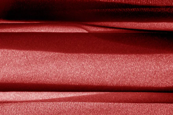 Texture, sfondo, modello, panno rosso. Elegante maglia materi — Foto Stock