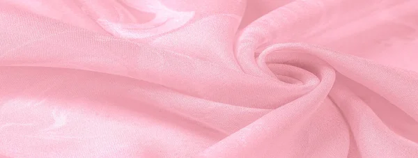 Textura, fondo, patrón, tela de seda, rosa. Sus proyectores — Foto de Stock