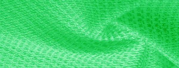 Wzór tekstury tła Zielona tkanina z metalowymi cekinami th — Zdjęcie stockowe