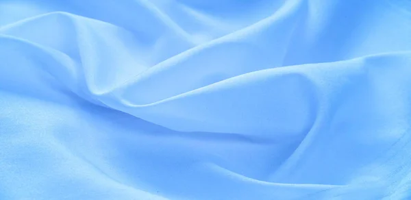 Textur bakgrund, mönster. sidenblått tyg. Från Telio, detta — Stockfoto