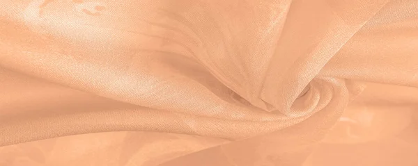 Textura, fondo, patrón, tela de seda, beige. Su proyector — Foto de Stock