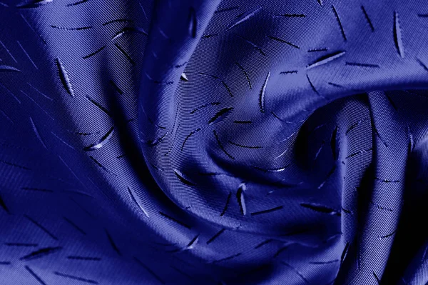 textured, background, drawing, blue silk fabric. The medium-dens