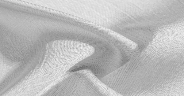 Sfondo, modello, texture, carta da parati, tessuto di seta bianca. E 'h — Foto Stock