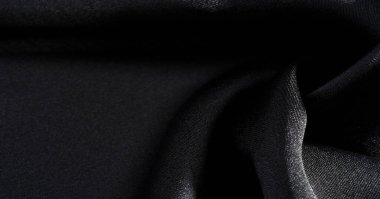 Arka plan, desen, doku, duvar kağıdı, siyah ipek kumaş. Ekle