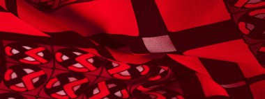 Arka plan dokusu. ipek parlak kumaş Mozaik geometrik şekiller C