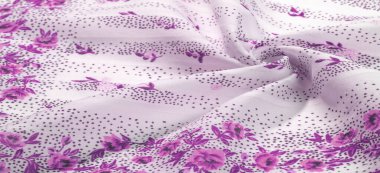 Doku arka planı, kadın şal. beyaz bir bac sarı çiçekler