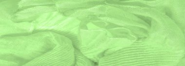 Doku, arka plan, desen, yeşil ipek oluklu ezilmiş fab
